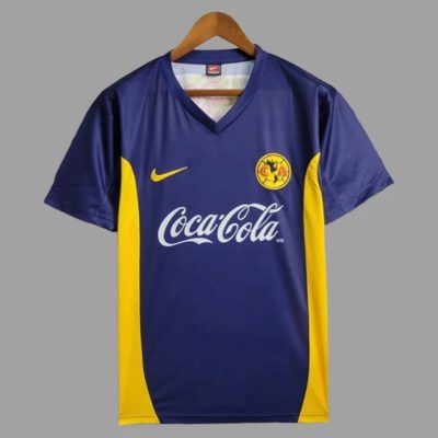 00/01 Club America Away Retro Soccer Jersey