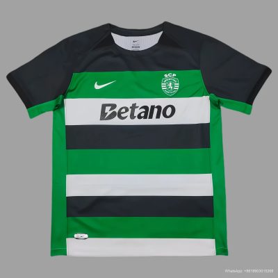 24/25 Sporting CP home Lisbon soccer jersey