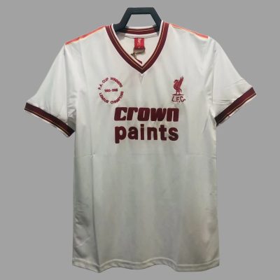 86/87 Liverpool Away Retro Soccer Jersey