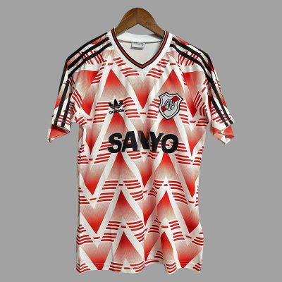 92/93 River Plate Away Retro Soccer Jersey