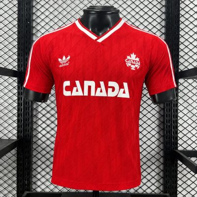 1986 Canada Away Retro Soccer Jersey