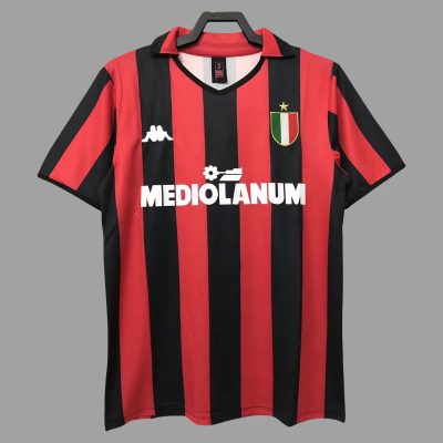 88/89 AC Milan Home Retro Soccer Jersey