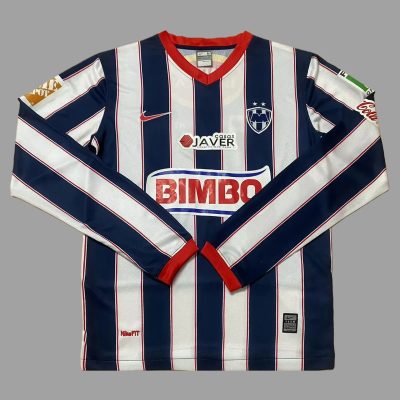 09/10 Monterrey Home Long Sleeve Retro Soccer Jersey