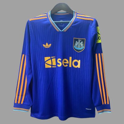 25/26 Newcastle United Third Long Sleeve Retro Soccer Jersey