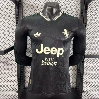25/26 Juventus Third Long Sleeve Player Version Soccer Jersey