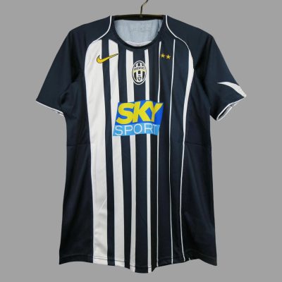 04/05 Juventus Away Retro Soccer Jersey