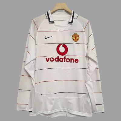 03/05 Manchester United Third Long Sleeve Retro Soccer Jersey