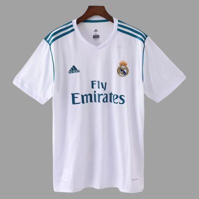 17/18 Real Madrid Home Retro Soccer Jersey