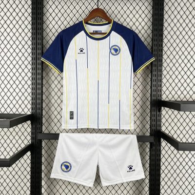 2026 Bosnia and Herzegovina Away Kids Soccer Jersey