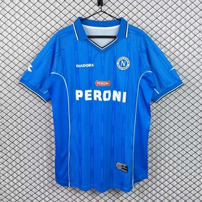 00/01 Napoli Home Retro Soccer Jersey