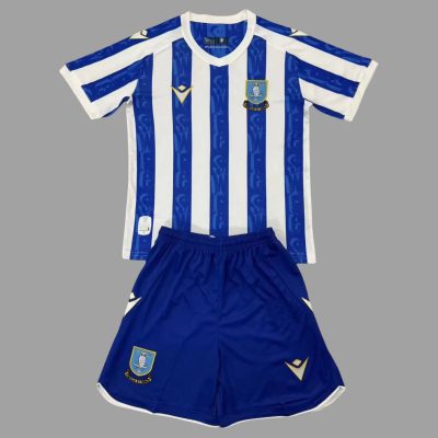 25/26 Sheffield Wednesday Home Kids Soccer Jersey Size 16-28
