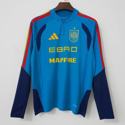 2026 Spain Tiro Blue Training Top