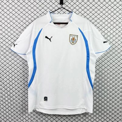 2010 Uruguay Away Retro Soccer Jersey