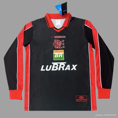 1999 Flamengo Third Long Sleeve Retro Soccer Jersey