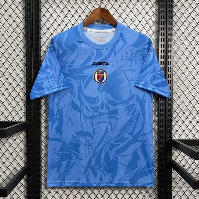 2026 Haiti Goalkeeper Blue Soccer Jersey