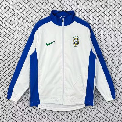 1998 Brazil White Track Jacket