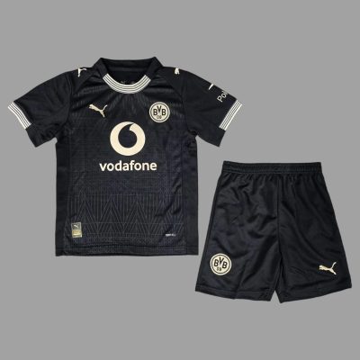 25/26 BVB Dortmund Stadion Rote Erde Special Version Kids Soccer Jersey Size 16-28