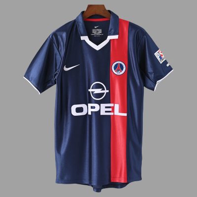 01/02 PSG Home Retro Soccer Jersey