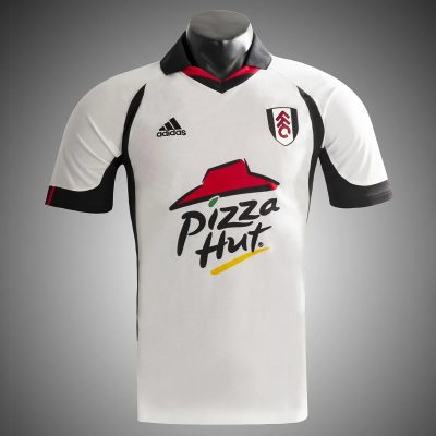 01/02 Fulham Home Retro Soccer Jersey