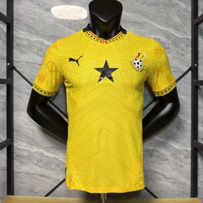 2025 Ghana Away Player Version Soccer Jersey