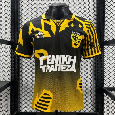 97/98 AEK Athens Home Retro Soccer Jersey