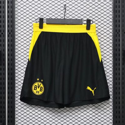 26/27 Dortmund Home Player Version Black Soccer Shorts