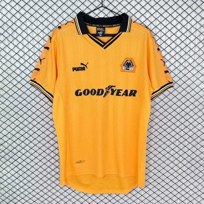 261/98/99 Wolverhampton Wanderers Home Retro Soccer Jersey