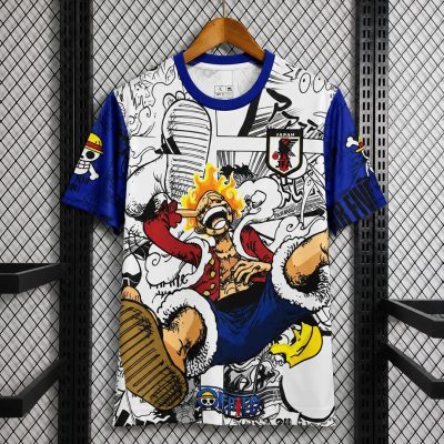2026 Japan One Piece Anime Pride With Aesthetic Element White Soccer Jersey