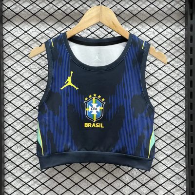 2026 Brazil Away Crop Top
