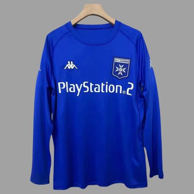 03/04 Auxerre Away Retro Soccer Jersey