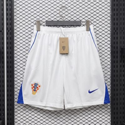 2026 Croatia Home Soccer Shorts