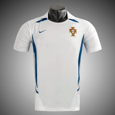2002 Portugal Away Retro Soccer Jersey