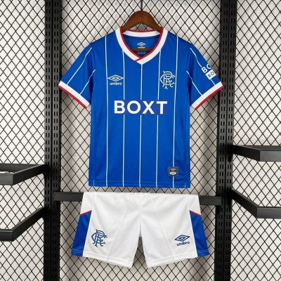 26/27 Rangers Home Kids Soccer Jersey