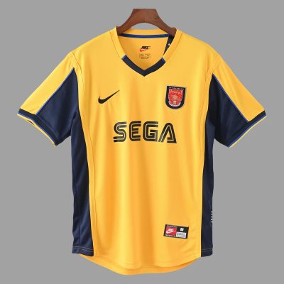 99/01 Arsenal Away Retro Soccer Jersey