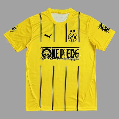 2025 Borussia Dortmund x One Piece Edition Home Soccer Jersey