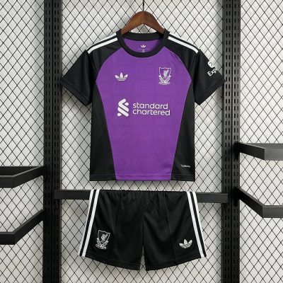 26/27 Liverpool Goalkeeper 2 Kids Soccer Jersey
