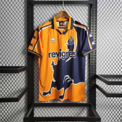 97/99 Porto Away Retro Soccer Jersey