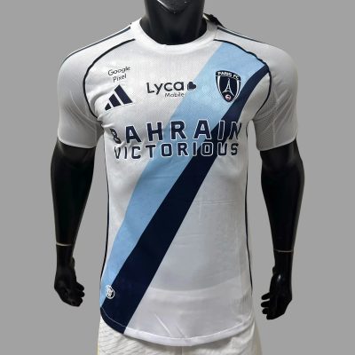 25/26 Paris FC Away Player Version Soccer Jersey
