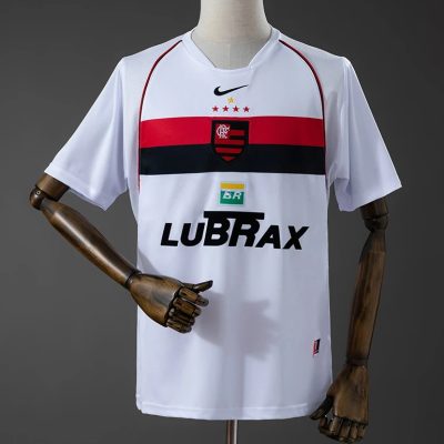 2002 2003 Flamengo Away Retro Soccer Jersey