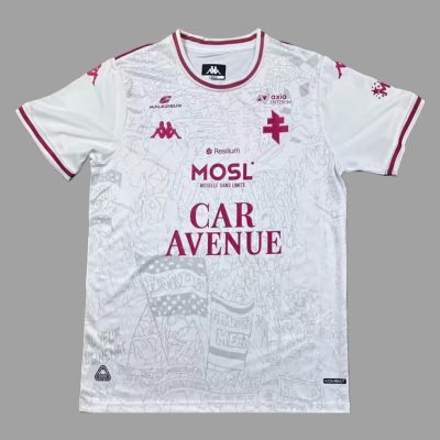 25/26 Metz Away Soccer Jersey