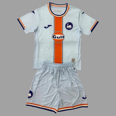 25/26 Swansea City Third Kids Soccer Jersey Size 16-28