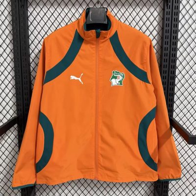 2026 Ivory Coast Pre-Match Reversible Woven Jacket
