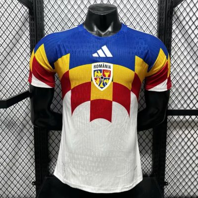 2026 Romania Fan-Designed Concept White Player Version Soccer Jersey