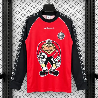 2002 Club Olimpia Goalkeeper Away Long Sleeve Retro Soccer Jersey