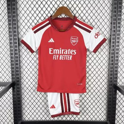 26/27 Arsenal Home Kids Soccer Jersey Size 16-28