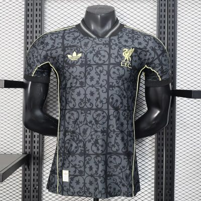 25/26 Liverpool Special Player Version Black Soccer Jersey