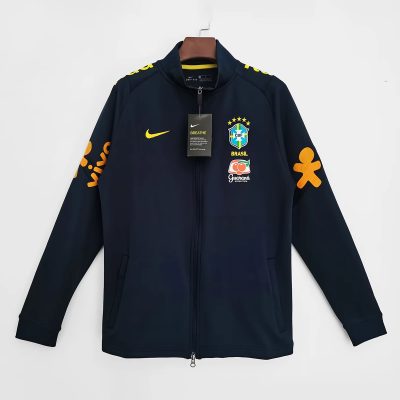 2022 Brazil Royal Blue Training Jacket