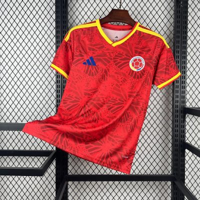 2026 Colombia CONCACAF Red Soccer Jersey