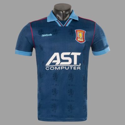95/96 Aston Villa Away Retro Soccer Jersey