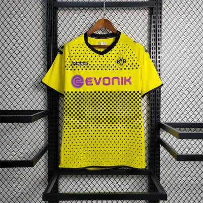 11/12 Dortmund Home Retro Soccer Jersey